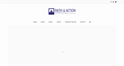 Desktop Screenshot of faithandaction.org